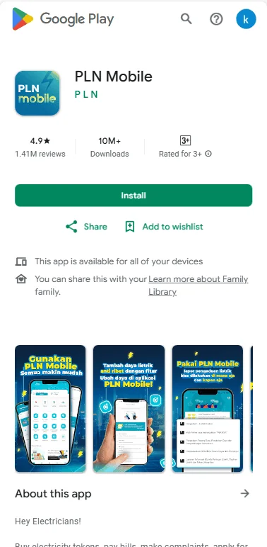 PLN Mobile